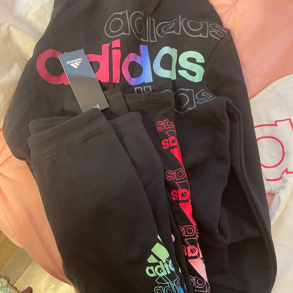 Girls adidas and champion sets